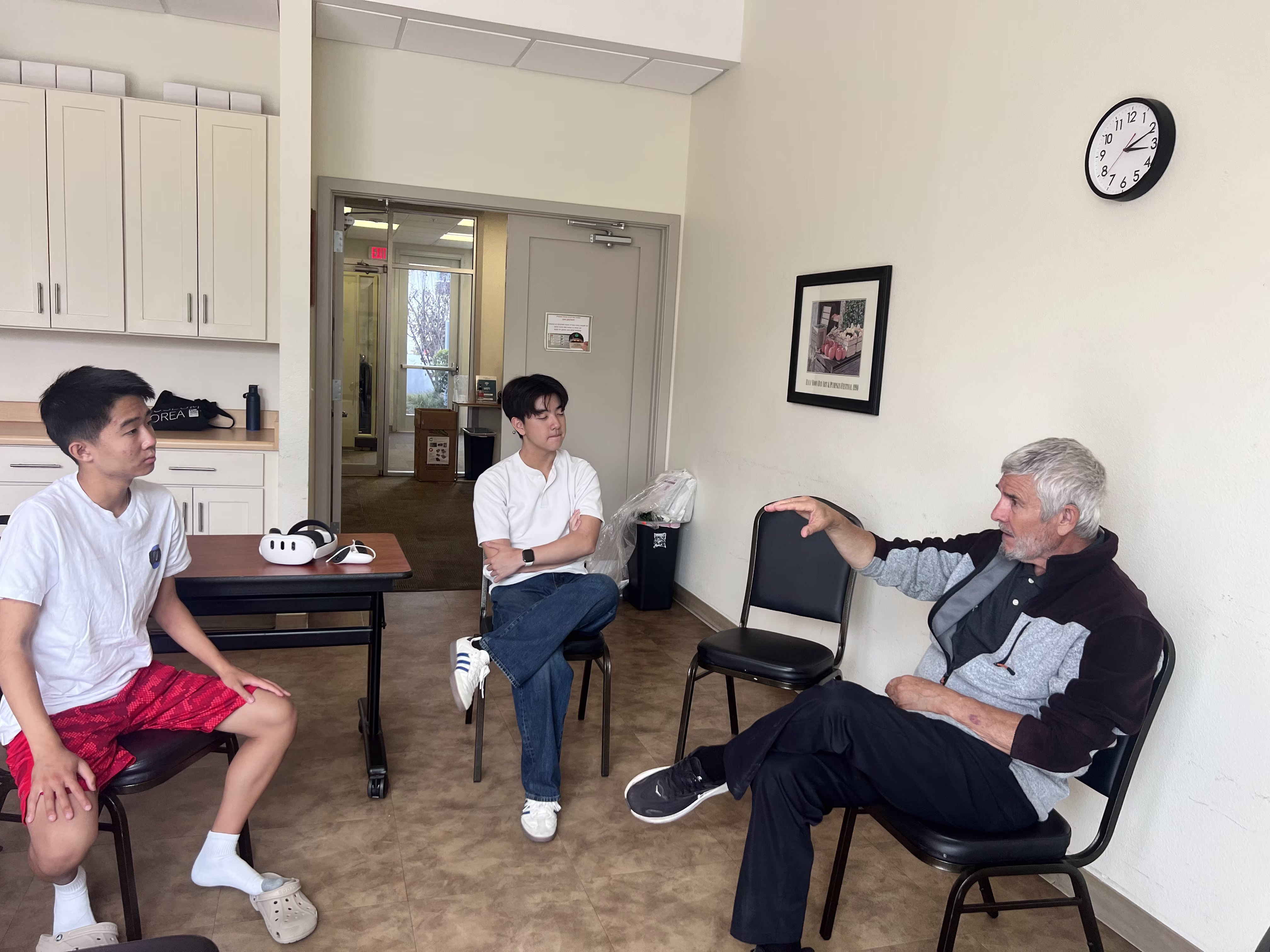 Photos from the August 8 Coastside Seniors outreach visit